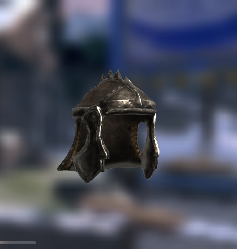 skyrim hide helmet