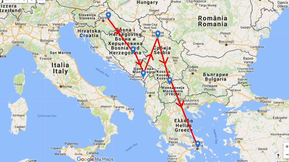 interrail nereden başlar