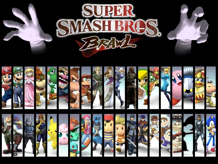 characters in super smash brawl