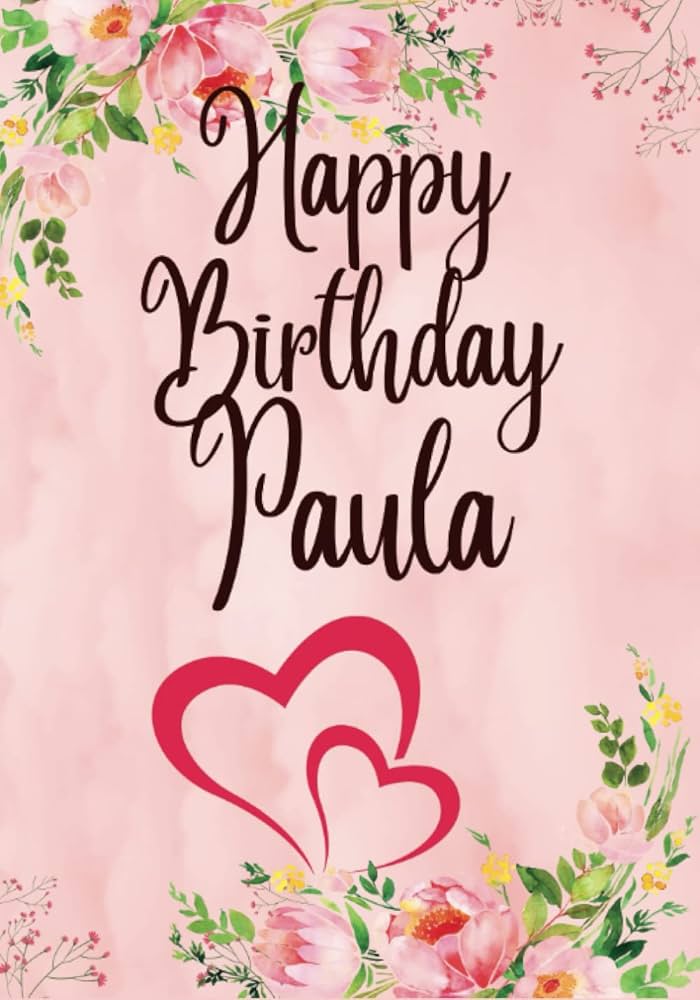 happy birthday paula images