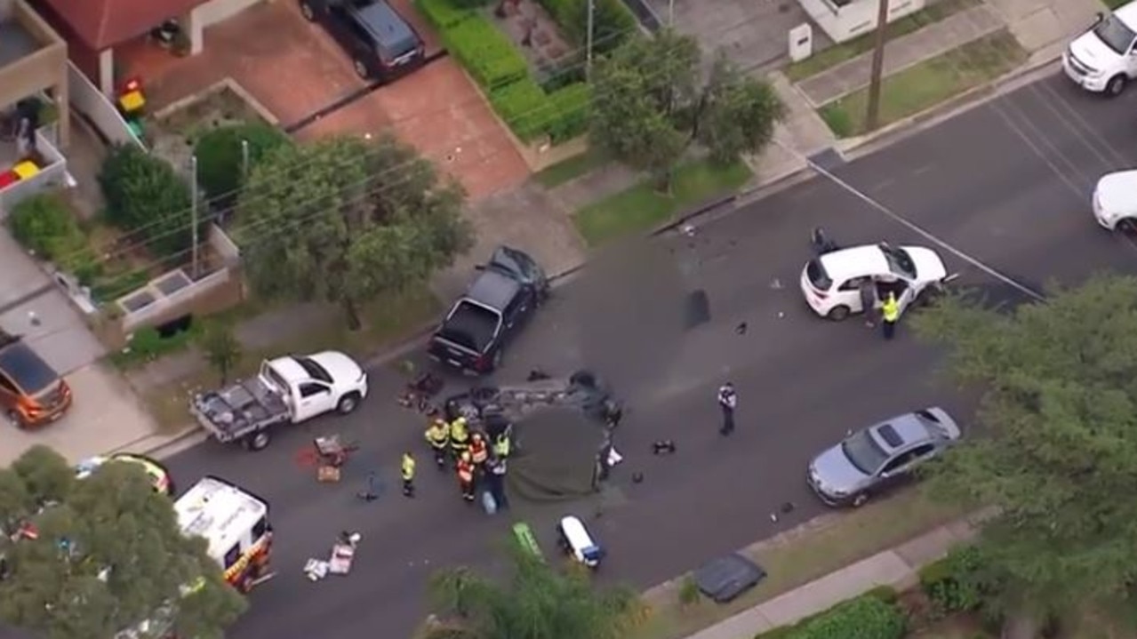 merrylands car accident