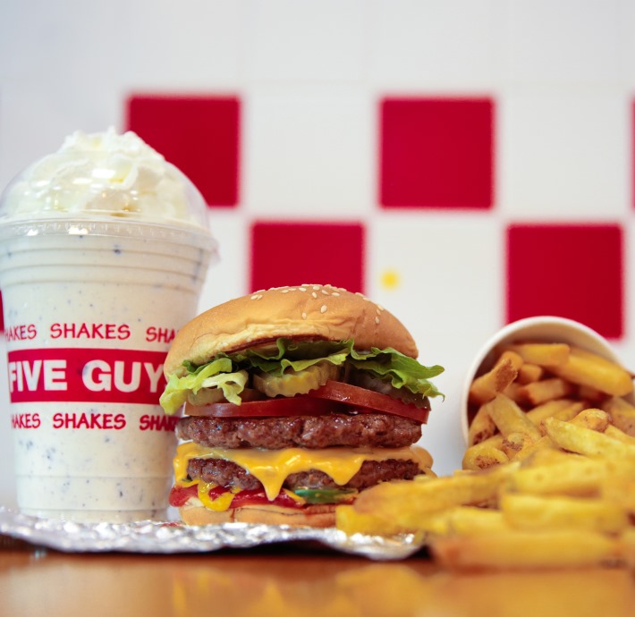 five guys burgers and fries london