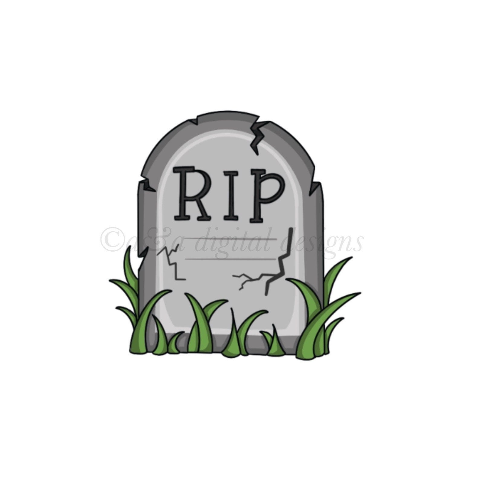 clipart of tombstone