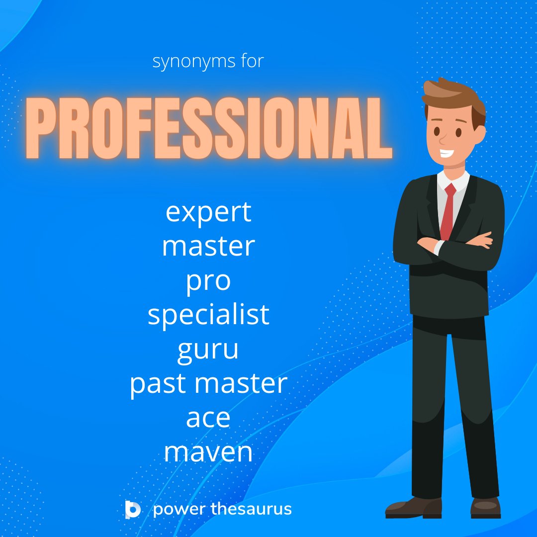 synonym professional