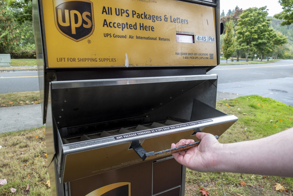 ups drop off location