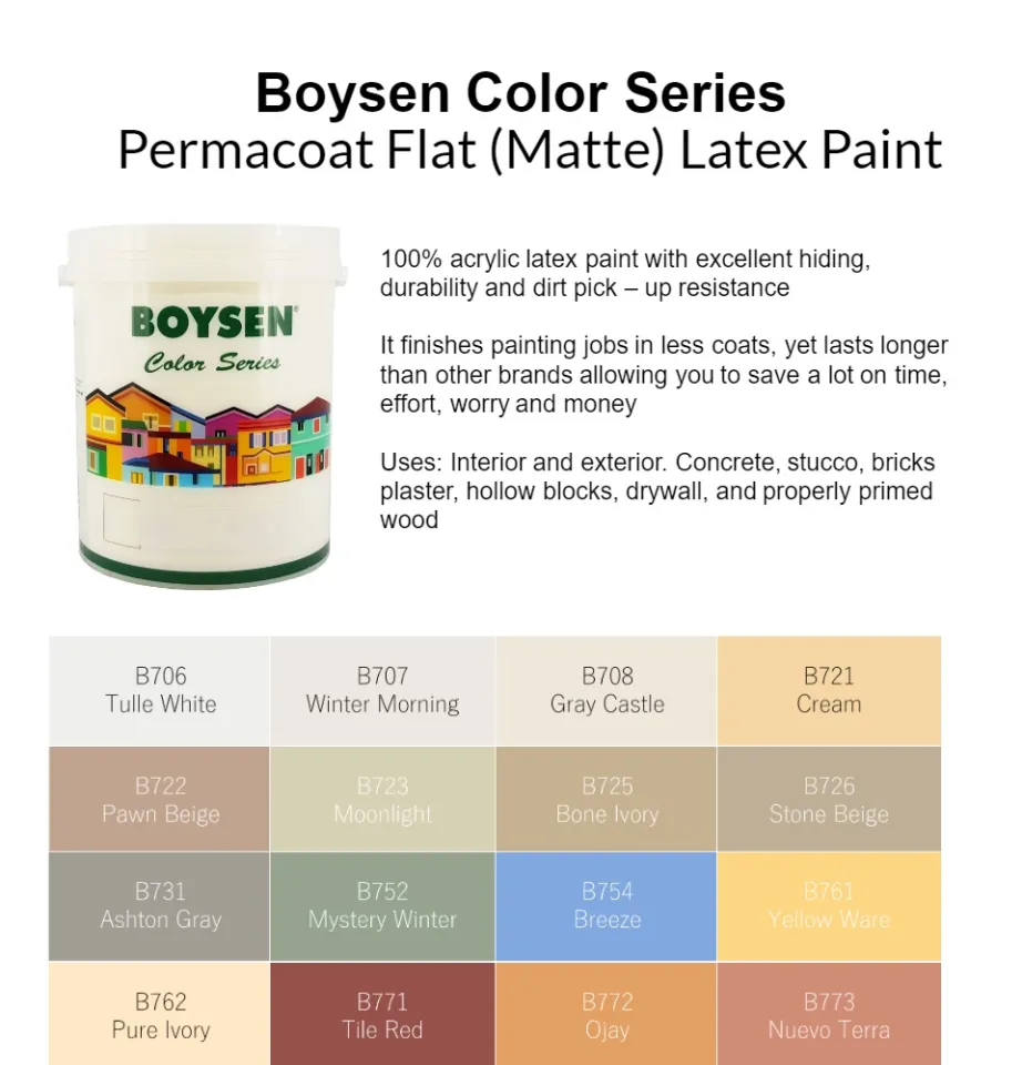 boysen cream color