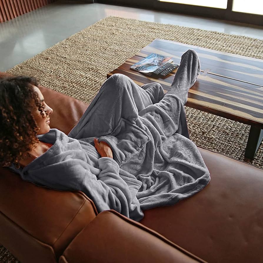 fleece wearable blanket