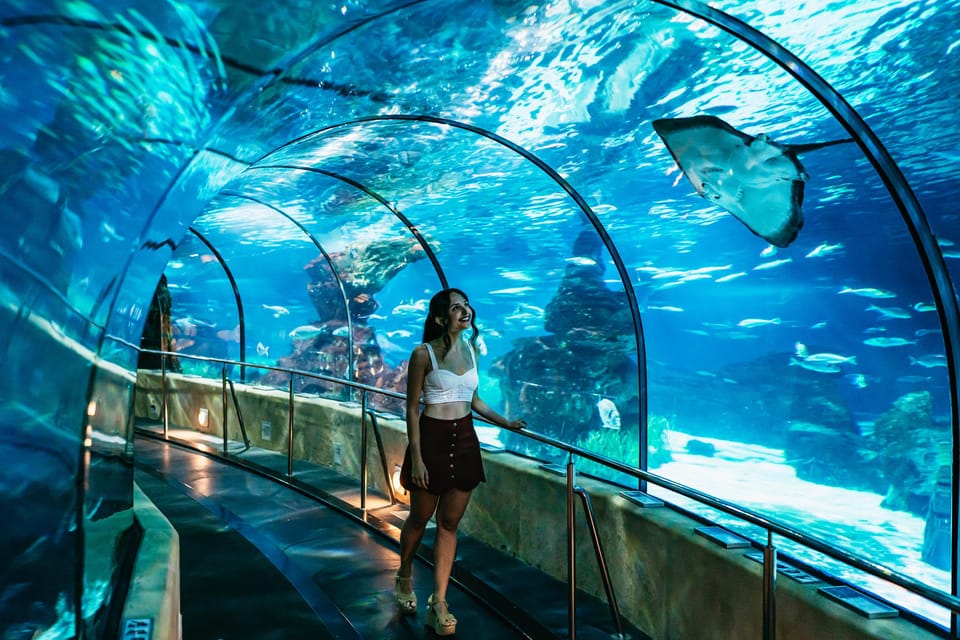 barcelona aquarium reviews