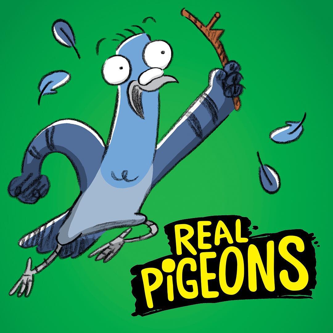 real pigeons characters