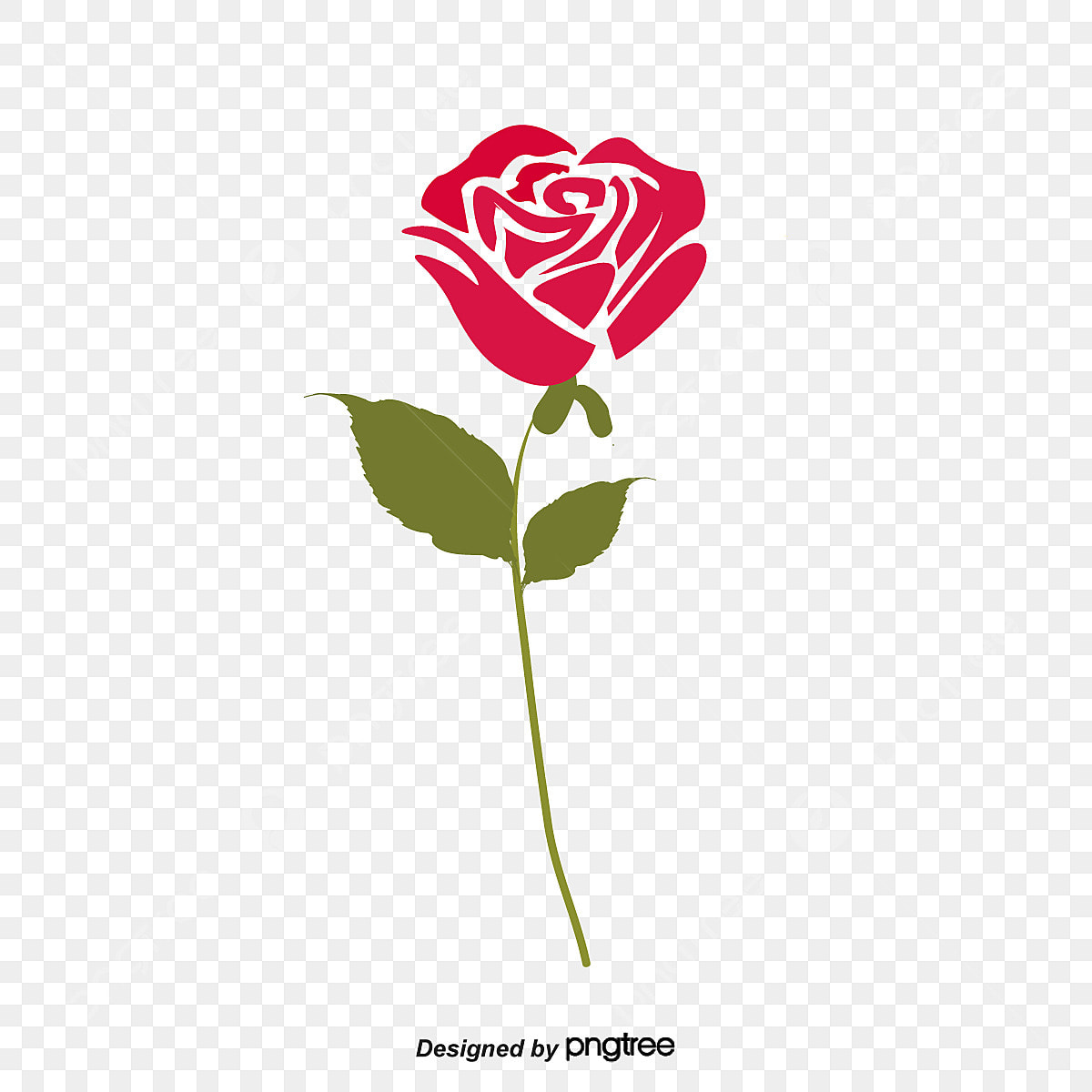 rose png vector