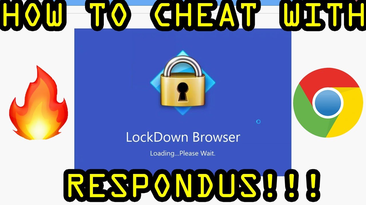 how to cheat respondus lockdown browser