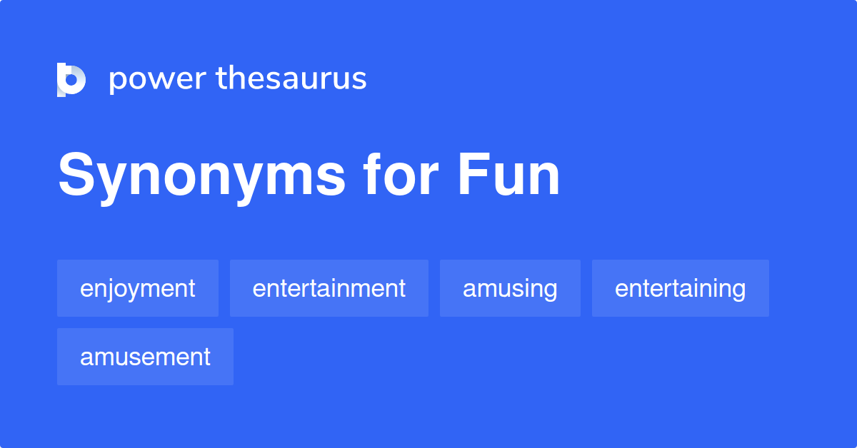 thesaurus for fun