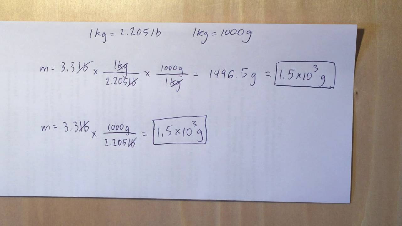 pound to grams conversion