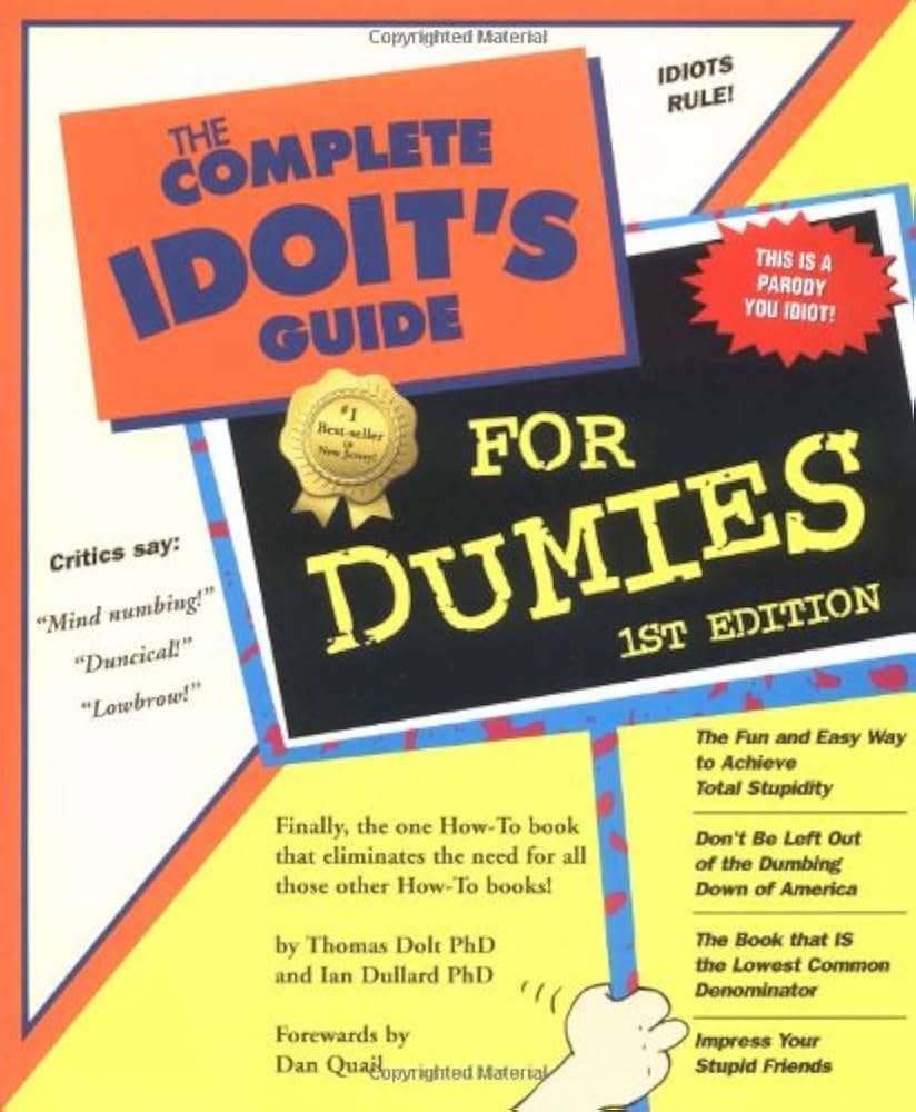 idiots guide books