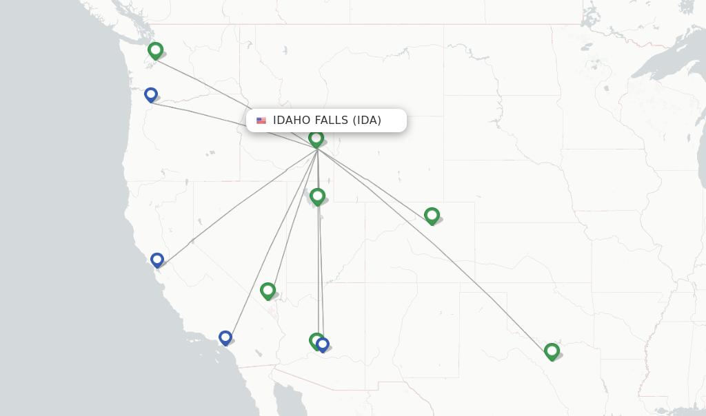 slc to idaho falls flights