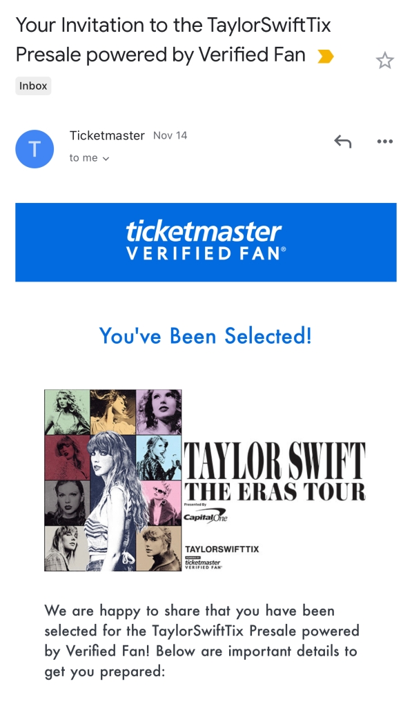 how to get verified fan on ticketmaster