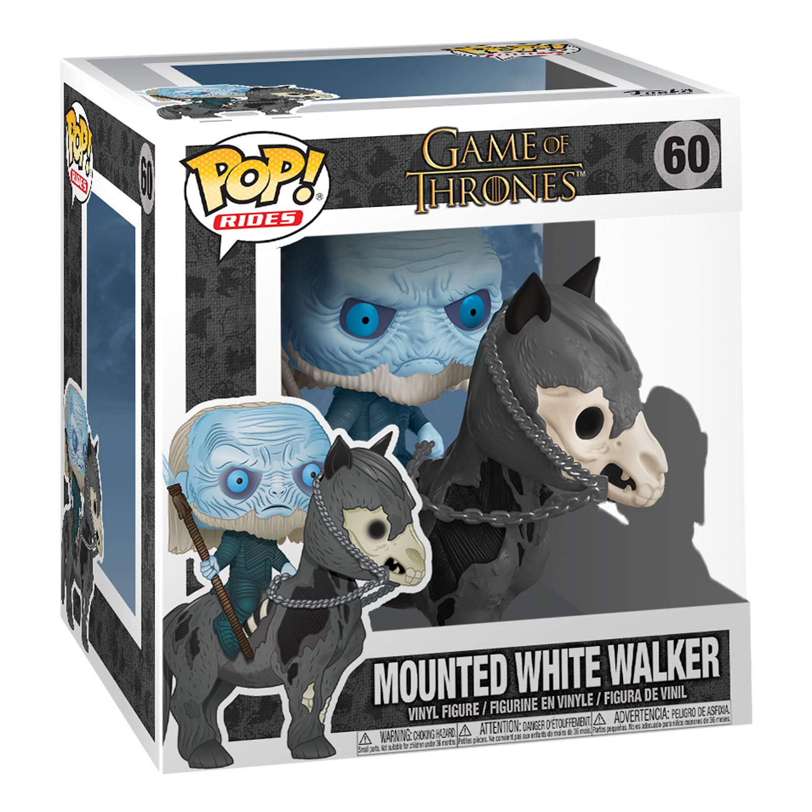 pop mounted white walker