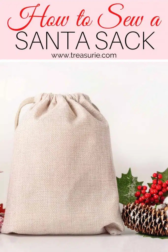 santa bag sewing pattern