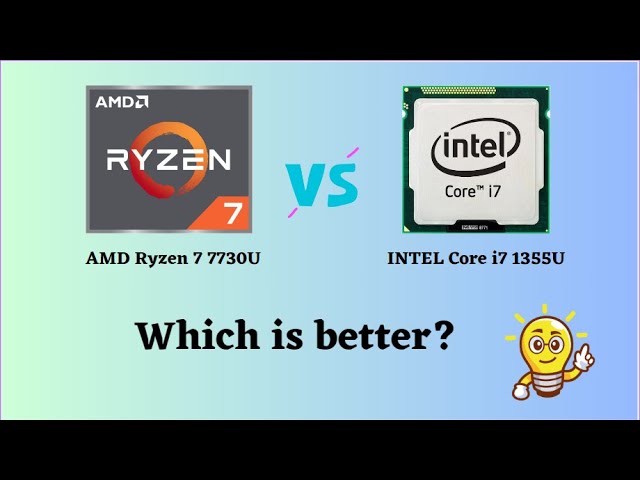 i7-1355u vs ryzen 7 7730u