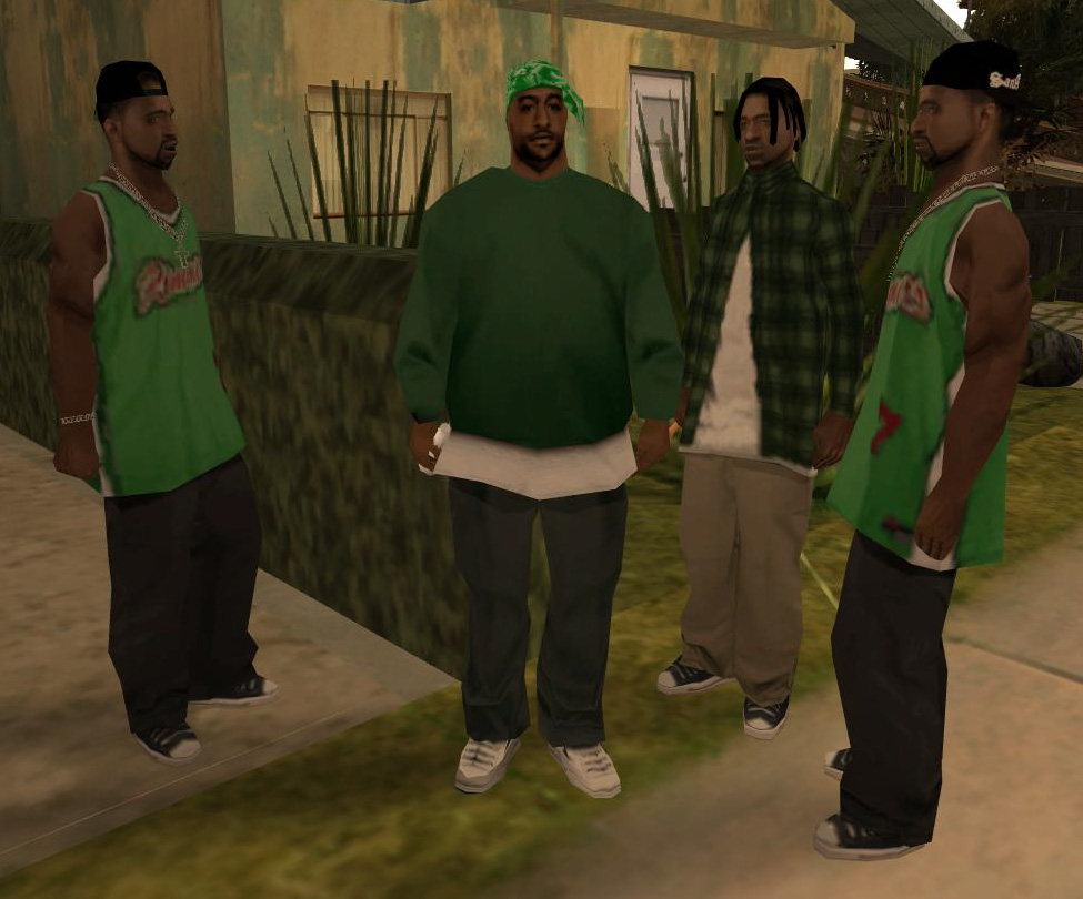 san andreas gangs