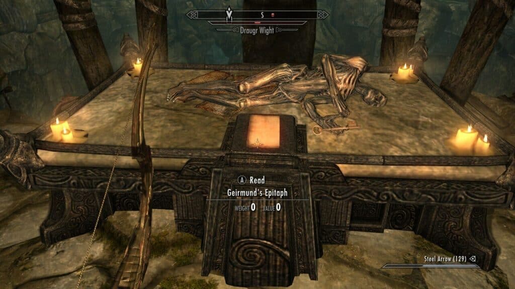 skyrim geirmunds hall