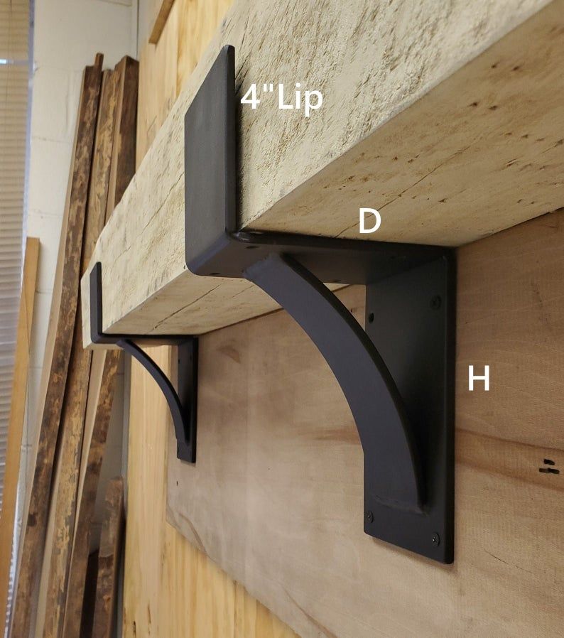 mantel brackets