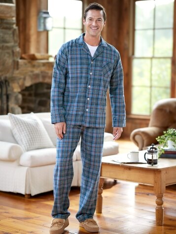 flannel pajamas men