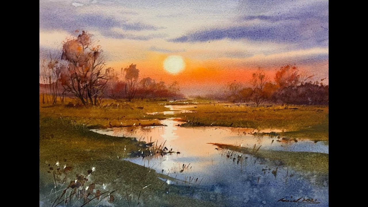 watercolor artists on youtube