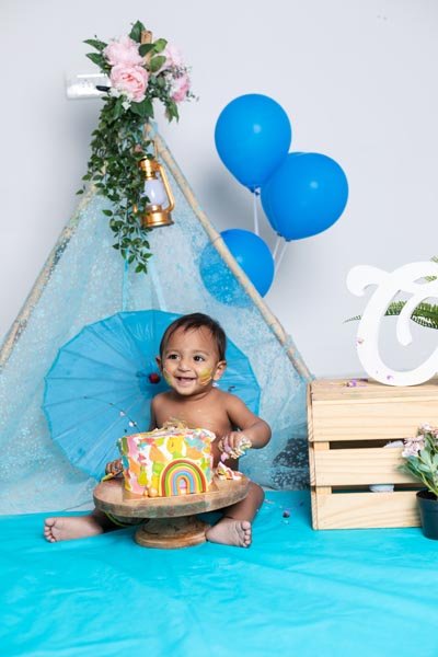 pre birthday photoshoot ideas for baby boy