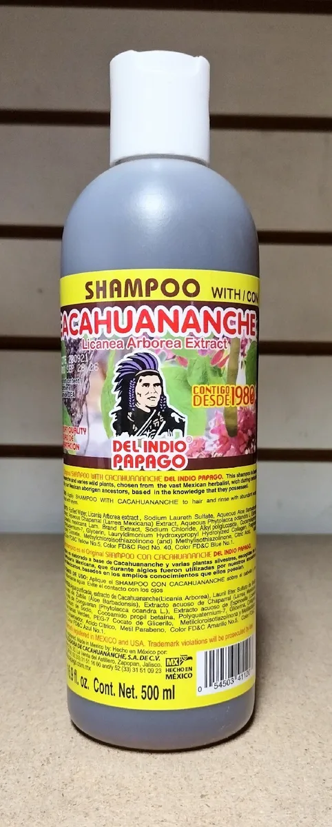 shampoo del indio