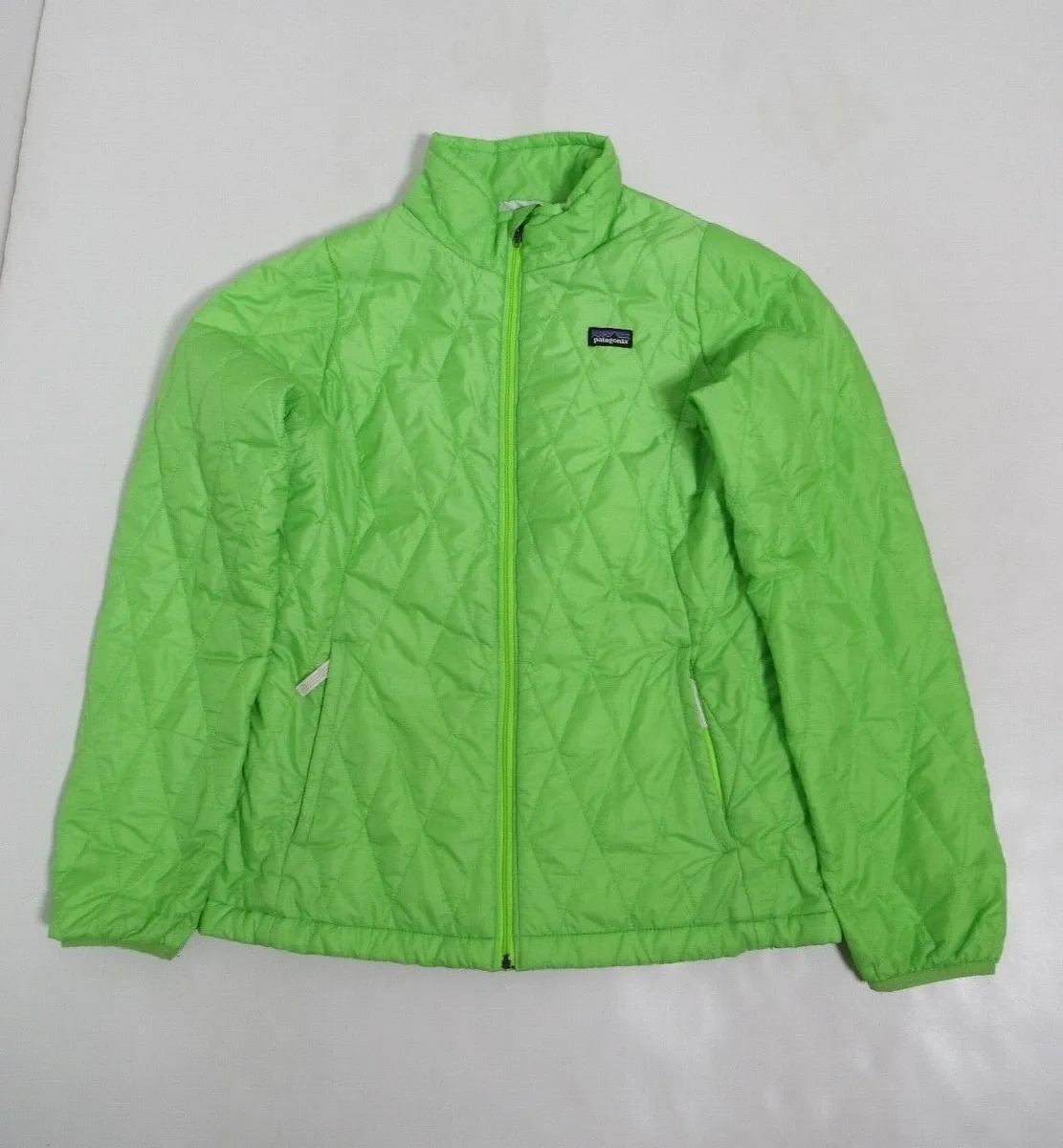 lime green patagonia jacket