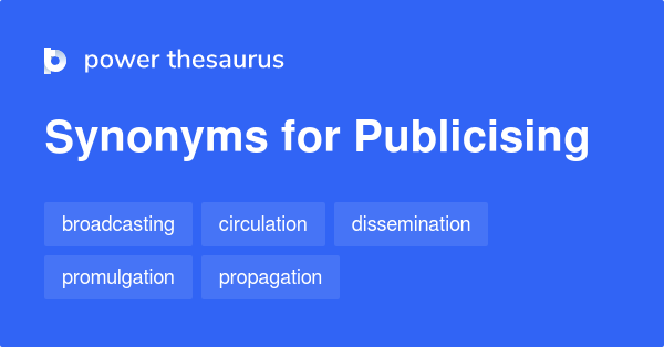 dissemination synonym