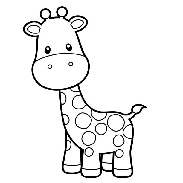 giraffe pic drawing