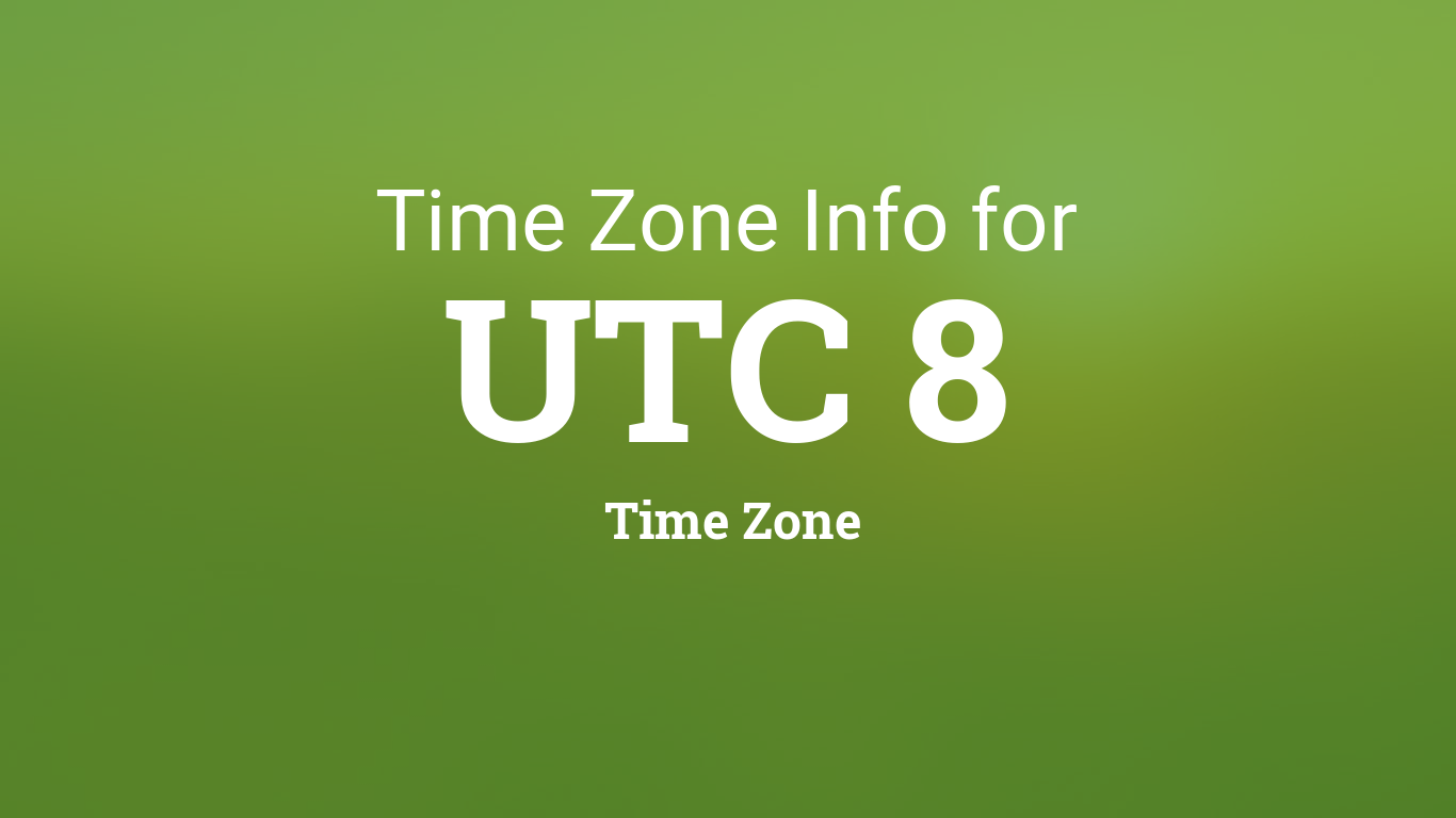 utc+8 time