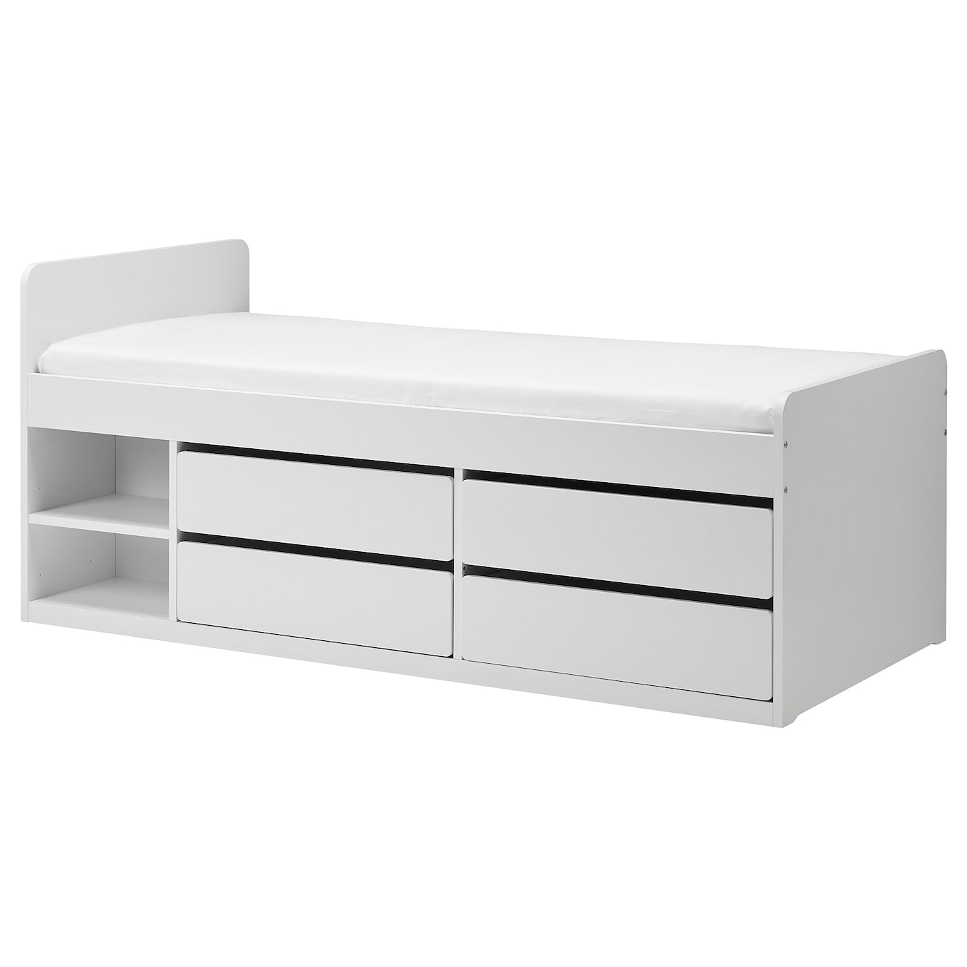 ikea single bed with storage