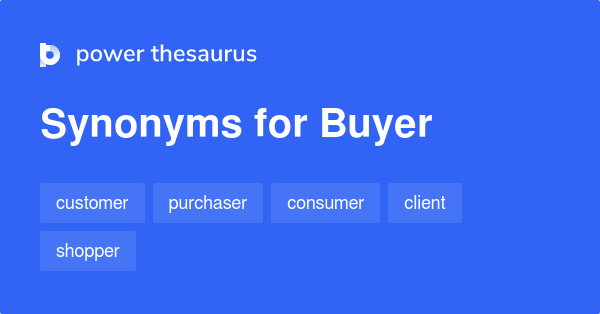 buyer synonym