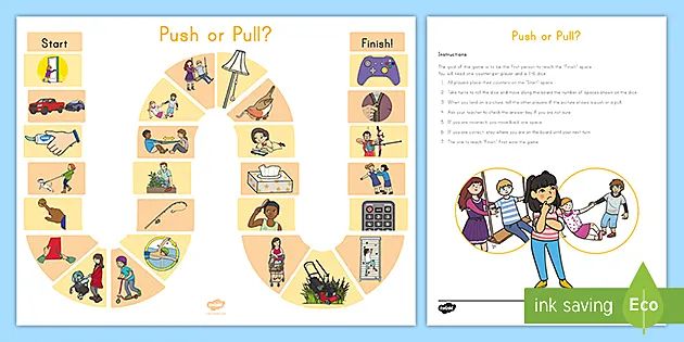 push and pull interactive games