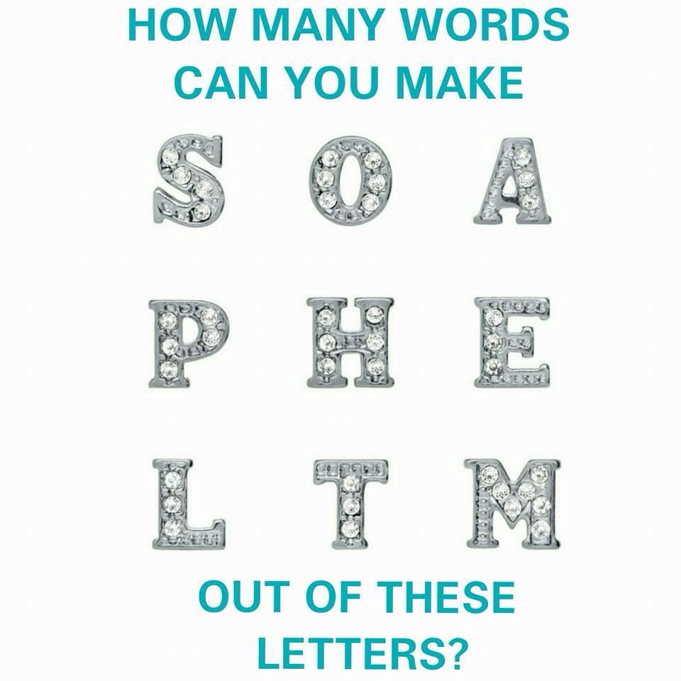 make up words with these letters