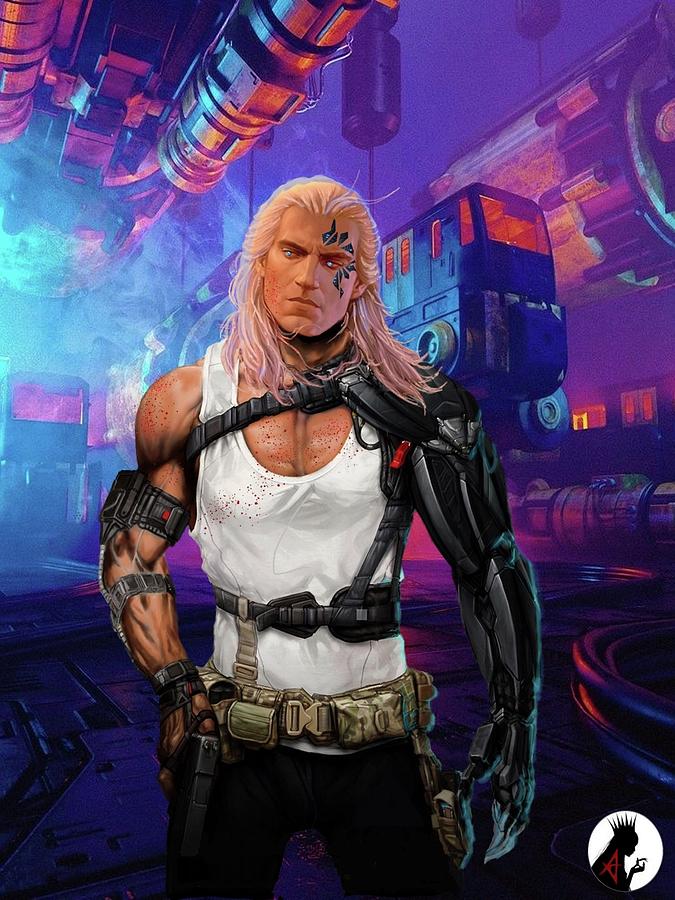 cyberpunk witcher