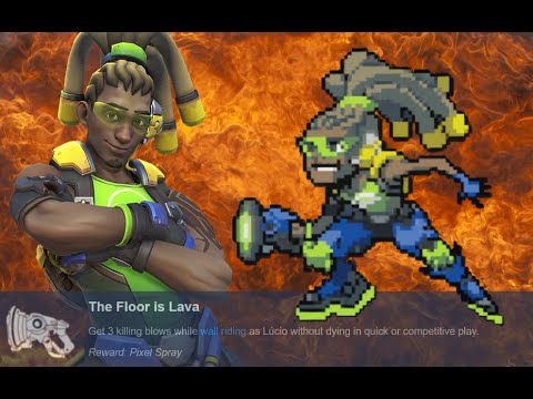 the floor is lava overwatch