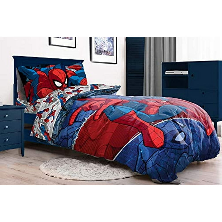 spiderman twin bed sheets