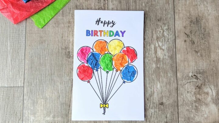 happy birthday card design handmade