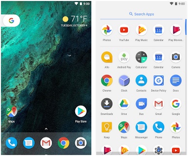 pixel launcher