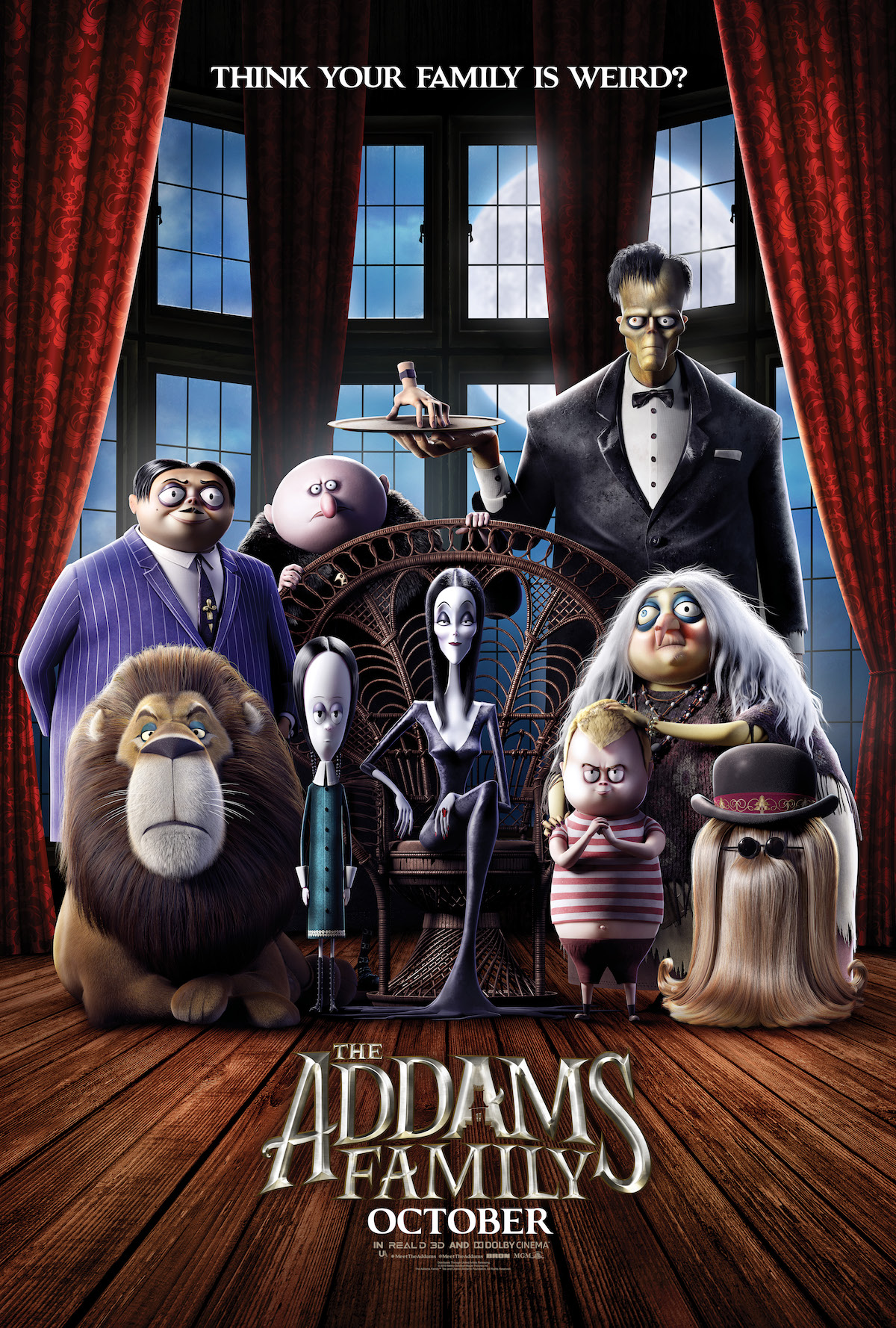 addams family cartoon