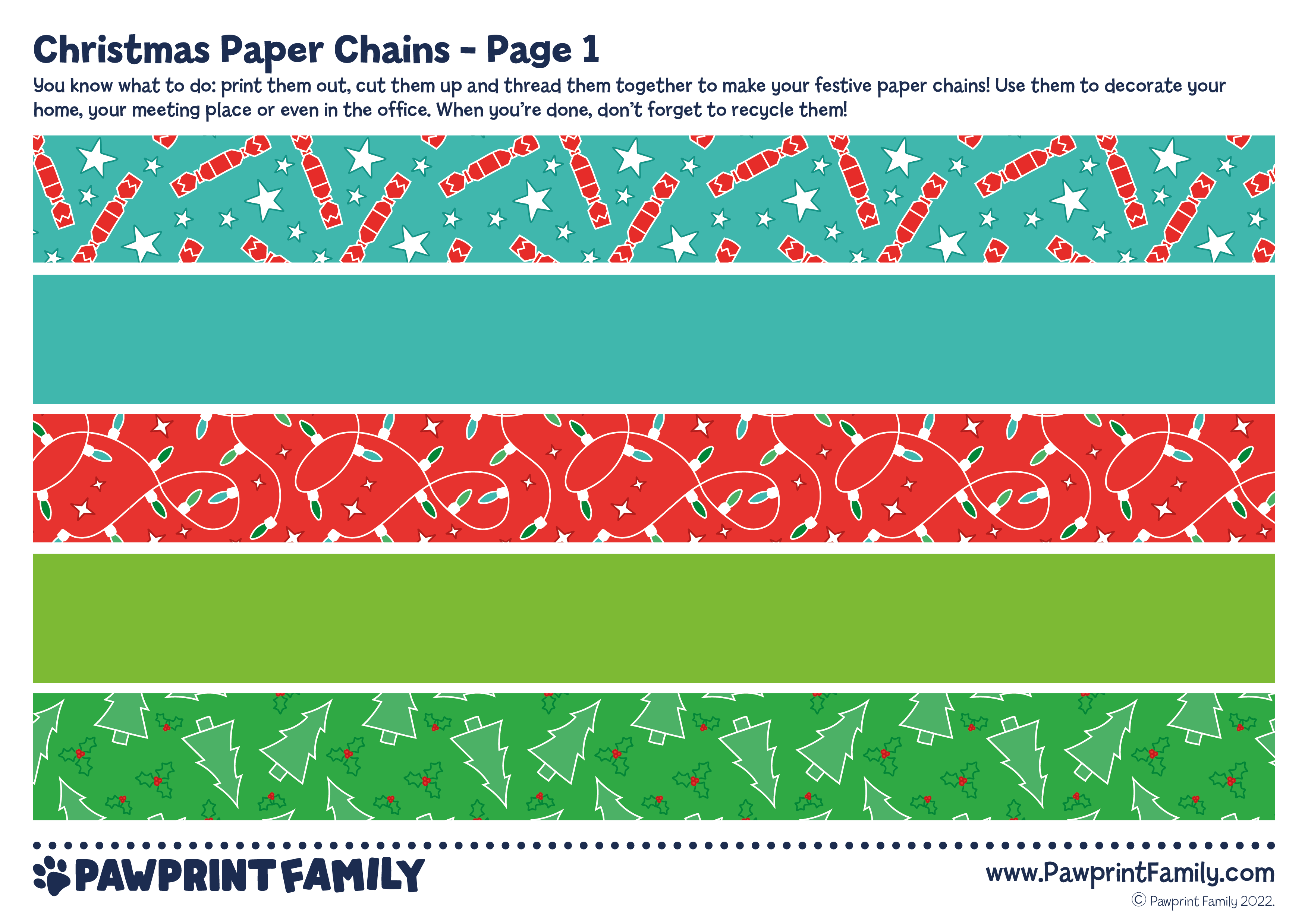 printable paper chains