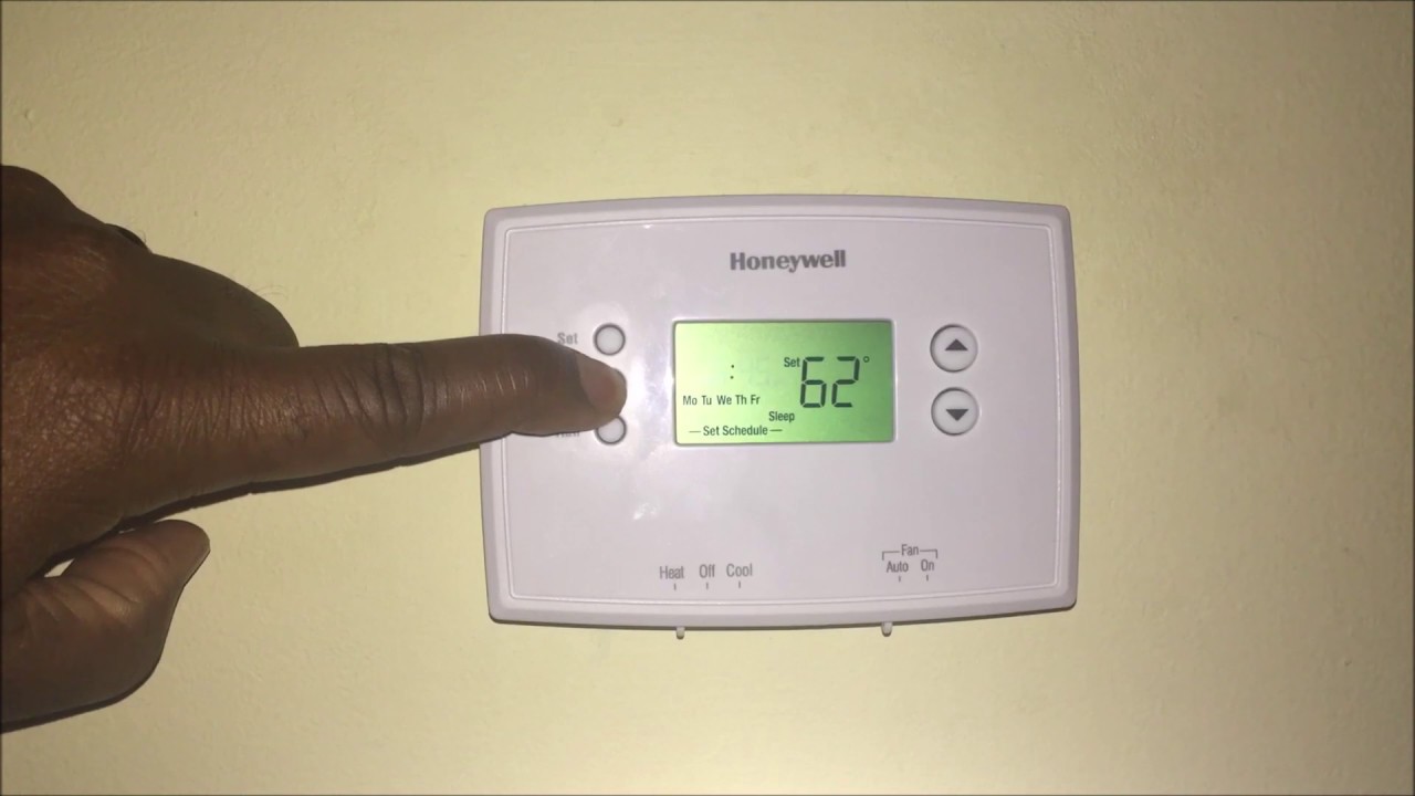 how to use honeywell home thermostat