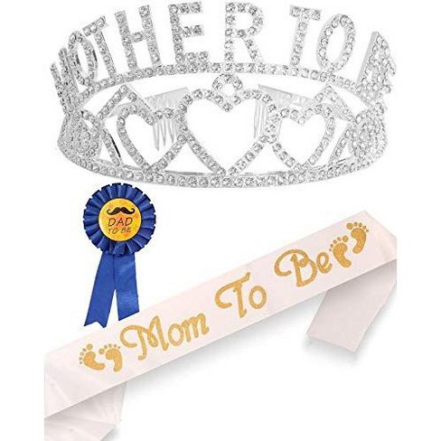 mom to be sash and crown