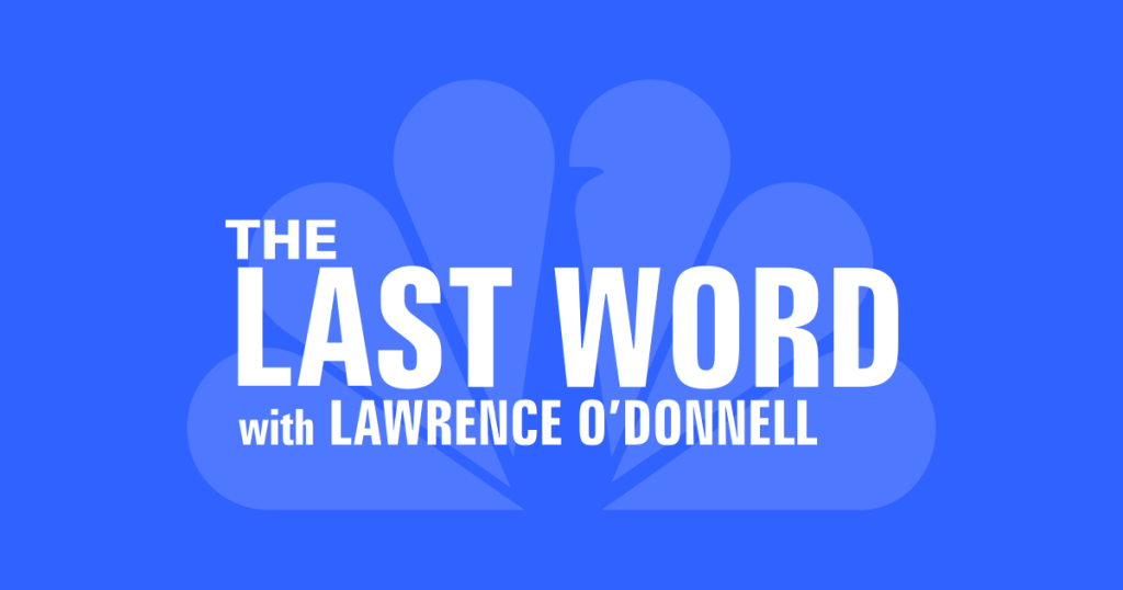 the last word with lawrence o donnell