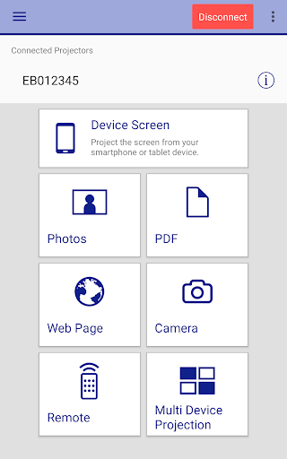 epson iprojection app for android