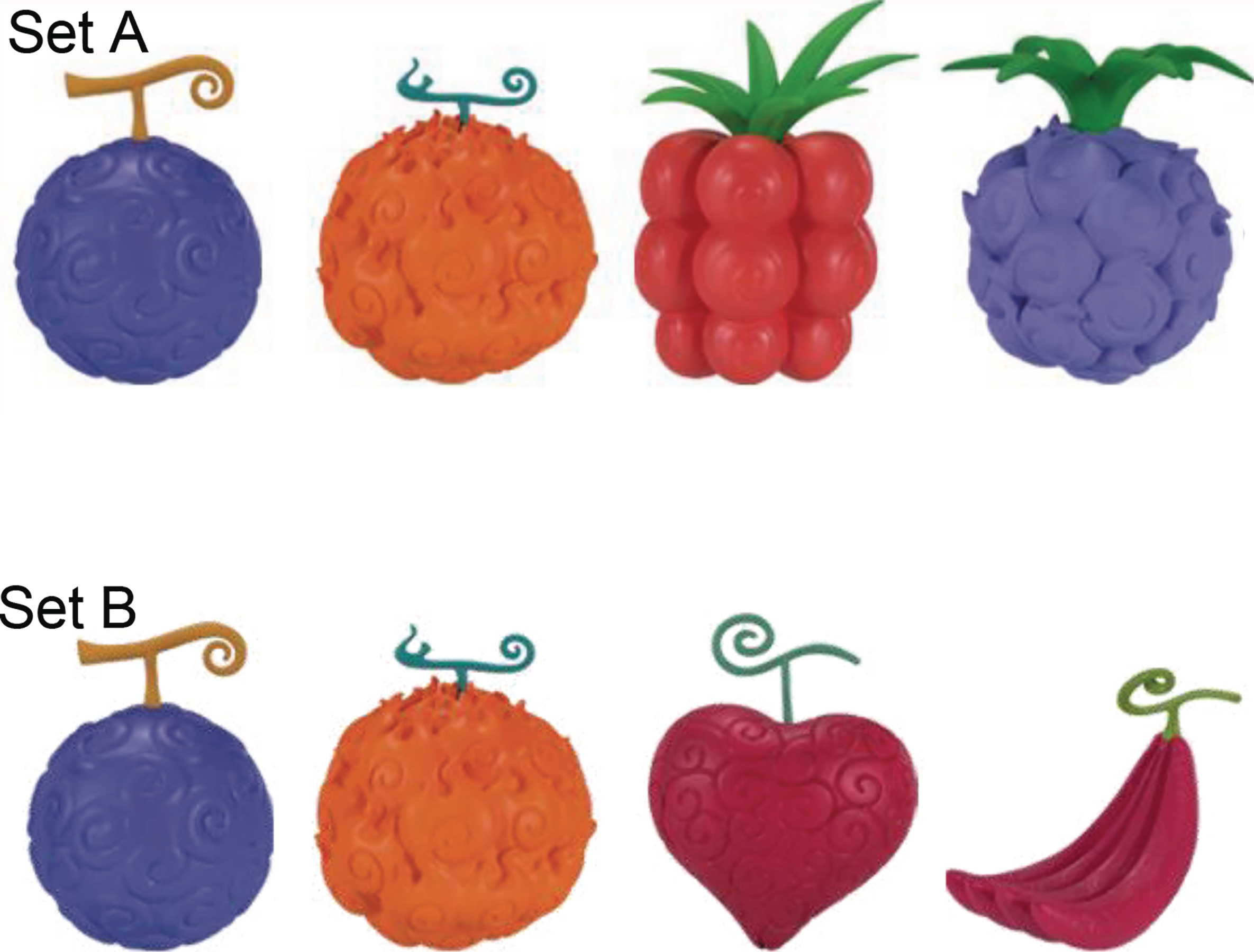 all one piece fruits